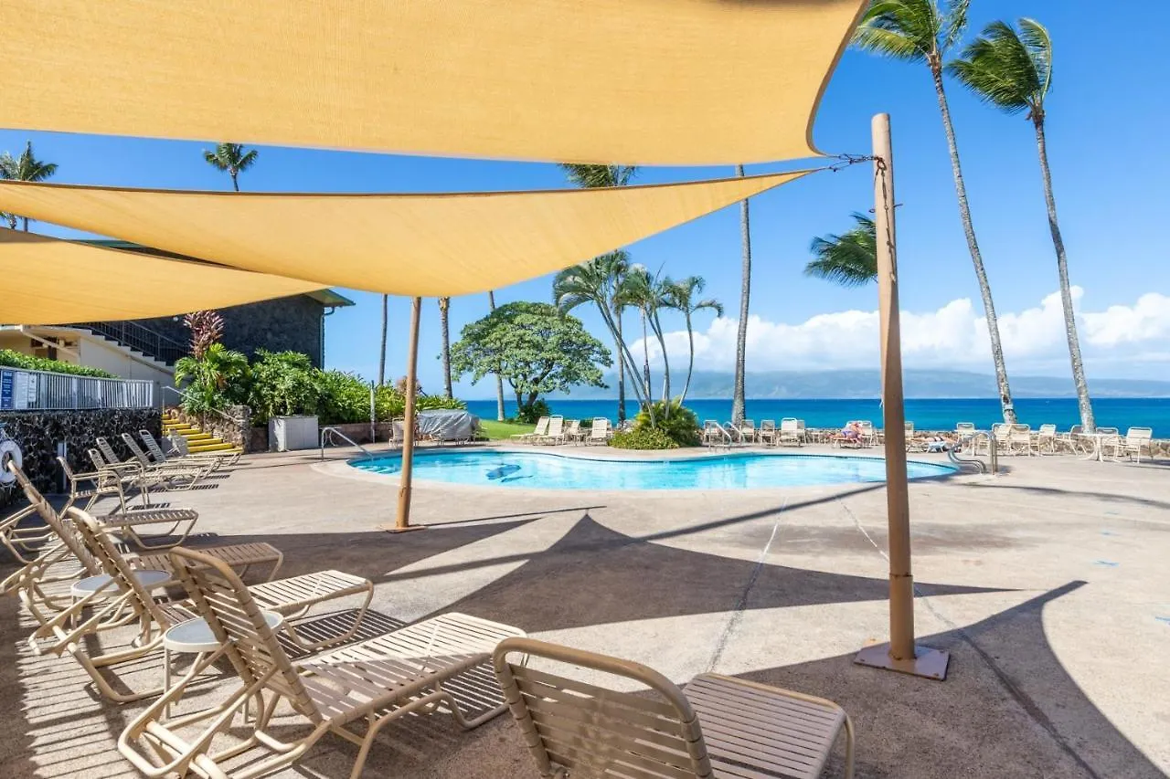 Napili Shores G154 Ocean View Studio Condo Kahana 0*,