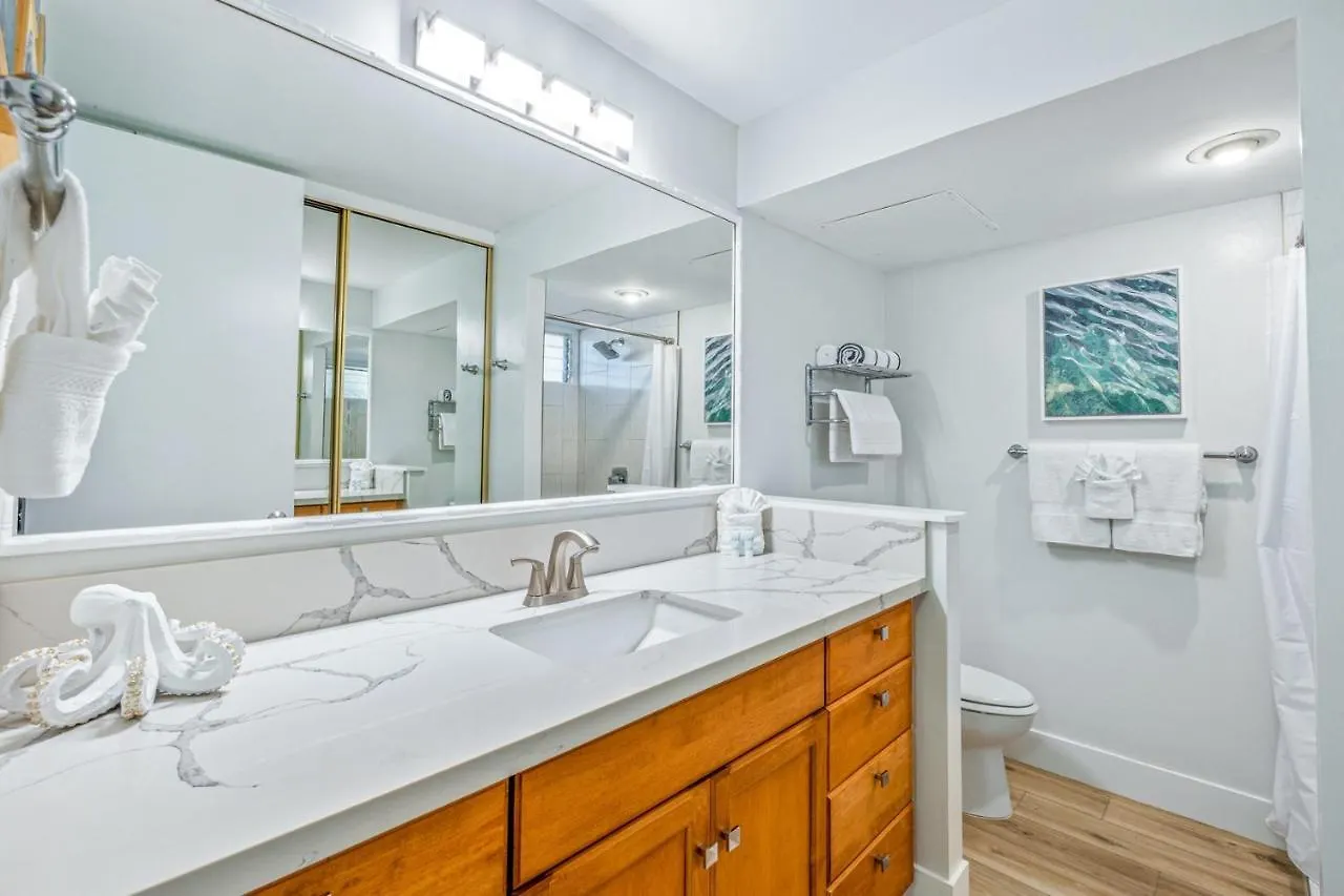 Napili Shores G154 Ocean View Studio Condo Kahana Apartmán